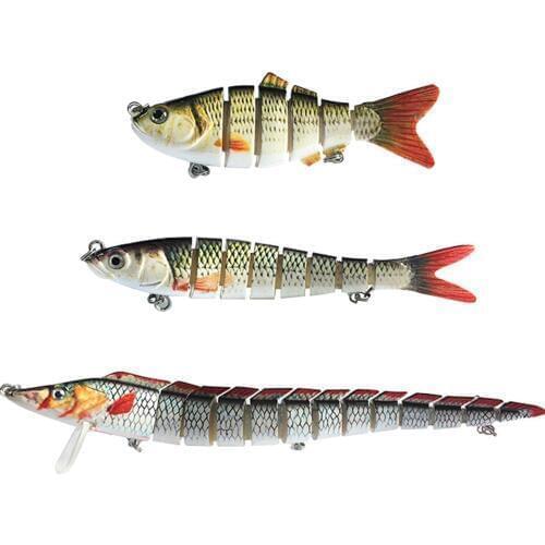 Power And 6 Section 8 Section 13 Section Of The Road Second Bait Fish Plastic Imitate Blunt Bait Culter Perch Fake Bait
