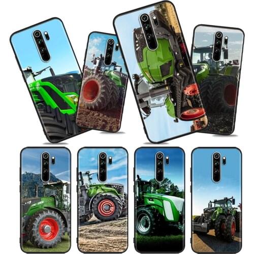 Tractor FENDTS caso Soft TPU For Xiaomi Redmi Note10 10S 9T 9S 9 8T 8 7 6 5A 5 4 4X Prime Pro Max Black Phone Case