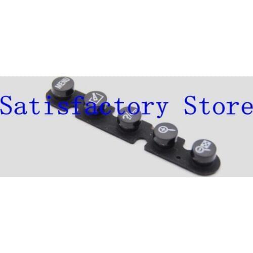 New Rear back Menu OK Button Rubber Stripe cover Replacement For Nikon D600 D610 Camera Repair Part