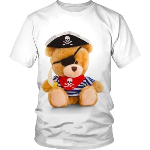 New hot-selling anime Harajuku T-shirt children 3D printing mens and womens T-shirt short-sleeved hedging punk casual T-shirt