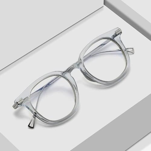 Vintage Titanium Glasses Frame Men Luxury Brand Designer Myopia Optical Eyeglasses Frame Women 2021 Prescription Acetate Eyewear