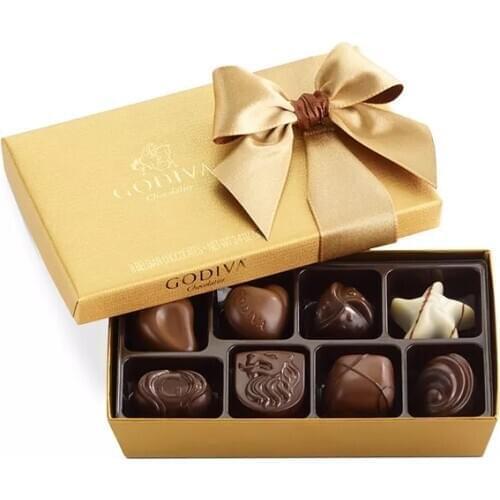 High Quality Custom Paper Chocolate Praline Cardboard Gift Box Packaging with Compartments Luxury ---PX2035