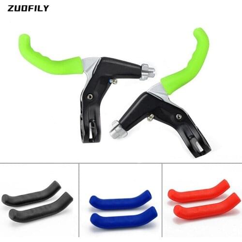 1 Pair Bicycle Brake Handle Protection Cover Mountain Road Bike Brake Lever Protection Anti Slip Gel Sleeve Cycling Accessories