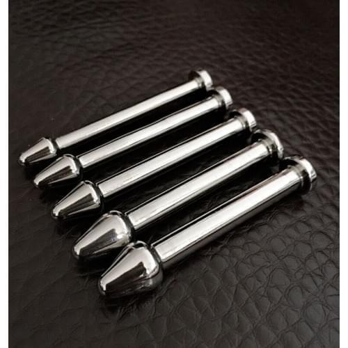 1 PC Stainless Steel Urethral Beads Sounding Rod Solid Urethral Sound Dilators Dilatation Pinis Penis Plug Male Sex Toys Urethra