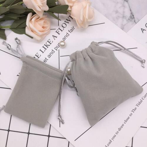 100pcs/lot CBRL velvet drawstring jewerly bag pouch for gift accessories table PC storage and packaging