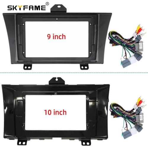 SKYFAME Car Frame Cable For HONDA Elysion 2012-2015 Android Big Screen Dask Kit Fascia Frame Line