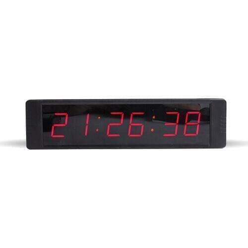 Digital Countdown Wall Clock LED Factory Gym Workshop Clock Timer Game Timing Watch Big Stopwatch