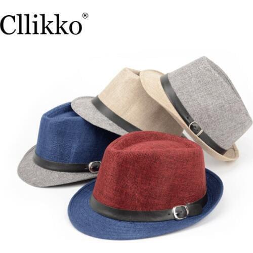 Мужские шляпы с полями Cllikko China At AliExpress