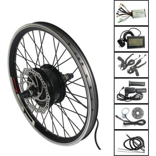 Electric Bicycle Conversion Kit 36V 250W 350W LCD3 display for 20 24 26 27.5 28 29in 700C Ebike Rear Motor Wheel