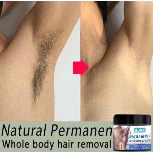 Hair Removal Cream Whole Body Hair Removal Chest Hair Armpit Hair Leg Hair Hand Hair Fast Mild Non-irritating Depilation TSLM1