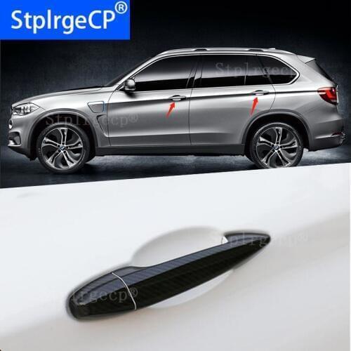 For BMW x5 xDrive35d M50d xDrive289i xDrive35i M sport 2014-2018 Accessories 100% real carbon fiber Auto outer door handle cover