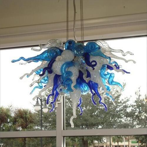 Wholesale Wedding Design Hand Blown Glass Chandelier Blown Glass Chandelier Cute Rustic Style