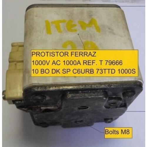 Fuses: 10 BO DK SP C6URB 73TTD 1000S 1000V 1000A REF. T 79666 aR