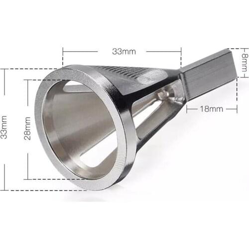 Hex Triangle Shank Stainless Steel Remove Burr Tools For Drill Bit Wood Drilling Deburring External Chamfer Tool