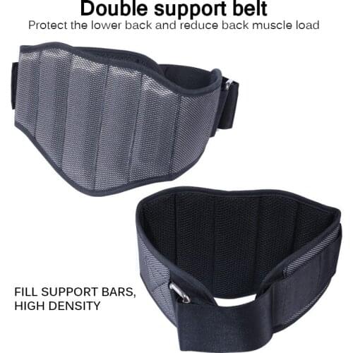 Sport Weight Lifting Weightlifting Squat Belt Lower Back Support Gym Bodybuilding Squats Training Fitness Protector Waist Belt