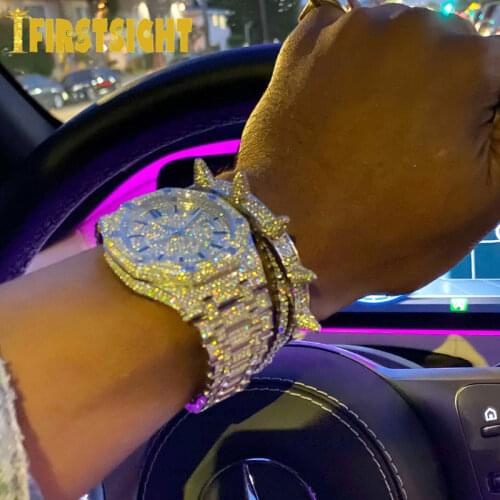 New Ied Out Spikes CZ Bangles Rivet Cone Stud Cuff Twist Thorns Bracelets Cubic Zirconia Bling AAA Hip Hop Women Men Jewelry