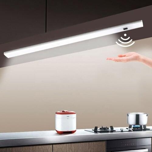 LED Under Cabinet Light Hand Sweep Switch Under Cabinet led lights for kitchen 5W/6W/7W Sensor Lamp Wardrobe LED Night Lights