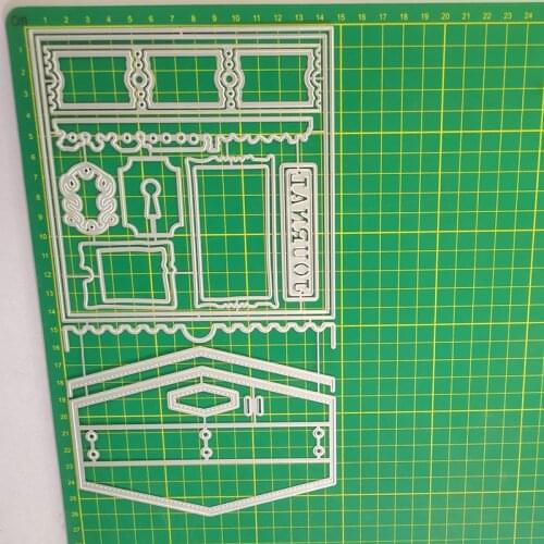 Reunion Large Loose-leaf Book Metal Cutting Dies Mould Blade Stencil Scrapbooking Photo Album Card Paper Embossing Craft DIY