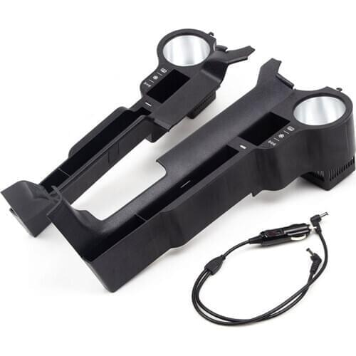 2008-2020 Multifunction Storage Box Cup Holder With Wireless Charger Cooler Heater For Toyota Land Cruiser 200 Accessories