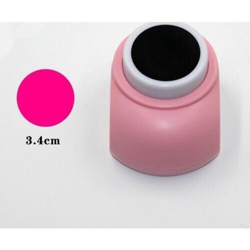 2020 New Arrival Free Ship circle shaped embossing device craft punch/hole puncher Scrapbook Handmade punchers DIY