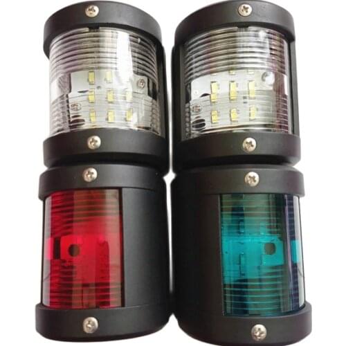 Marine Boat Yacht Port Starboard Stern Masthead Navigation Light 12V LED 4 PCS