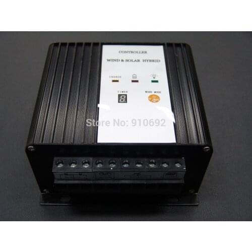 12v/24v auto switched Wind and solar hybrid intelligent streetlights controller/solar charge controller