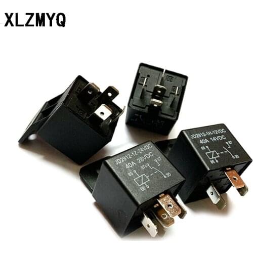 12V-14V 24V-28V 40A 4Pin 5Pin Waterproof Car Relay Automotive Relays Mayitr Normally Open JD2912 for Head Light Air Conditioner