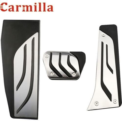 Car Brake Accelerator Fuel Car Pedals for BMW 1 2 3 4 Series M3 M4 E87 E90 F20 F21 F30 F32 F36 F80 F82 LHD Foot Rest Pedal Cover