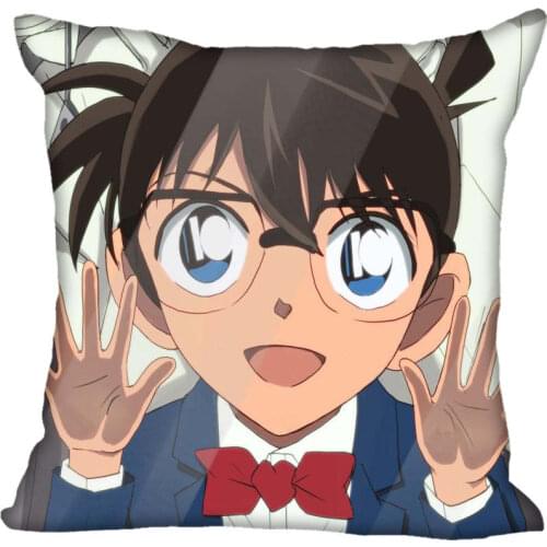 Best Detective Conan Pillowcase Wedding Decorative Pillow Case Custom Gift For Pillow Cover 45X45cm60X60cm Two Sides