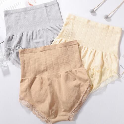 Breathable Underpants Women High Rise Tummy Shaper Panties Girdle Sexy Underwear Women Panties Thin Lingerie Sexy Briefs Knicker