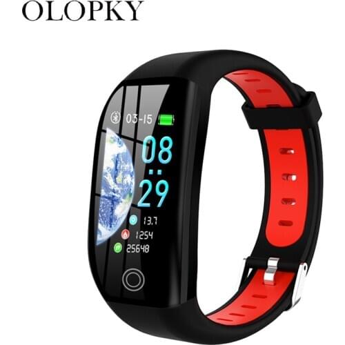 F21 Smart Bracelet GPS Fitness Activity Tracker 1.14" Sport Waterproof Blood Pressure Watch Sleep Monitor Smart Band Wristband