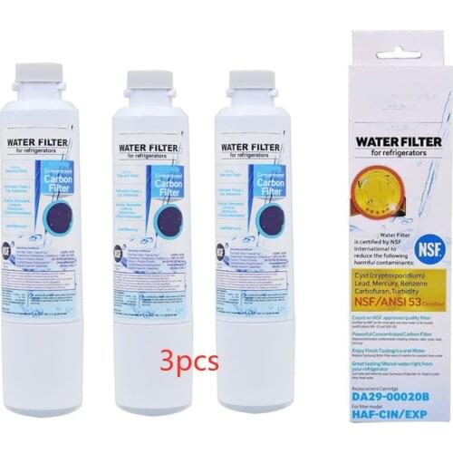 Best Sale Refrigerator Water Filter Active Carbon Water Filter Replacement For Samsung Fresh Water Da29 -00020b 3 Parts lot