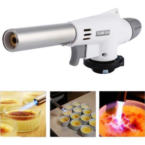 Hot! 920 Metal Flame Gun Welding Gas Torch Lighter Heating Ignition Butane Portable Camping Welding Gas Torch For Hiking Camping