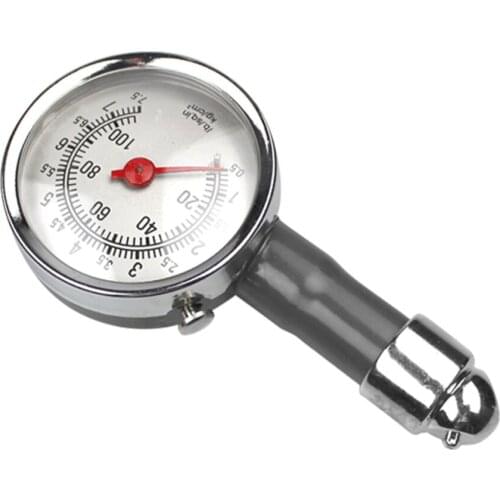 Monitoring Car Tire Pressure Gauge Dial Car Tire Pressure Gauge Dual-Scale Motorcycle Truck Tyre Pressure Gauge