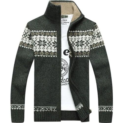 2020 new spring fashion men sweater coat cardigan knitwear stand collar knitted sweater 3 colors
