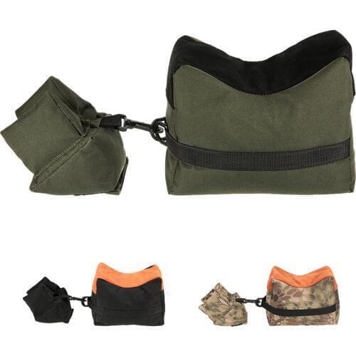 Outdoor Tactical Front&Rear Sandbag Hunting Shooting Rifle Support Oxford Cloth Unfilled Package