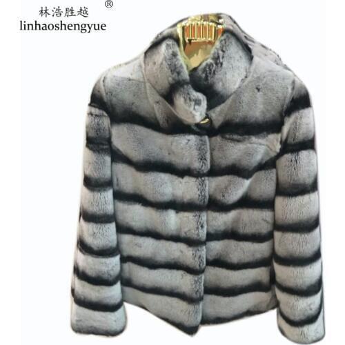 Linhaoshengyue Rex Rabbit Coat