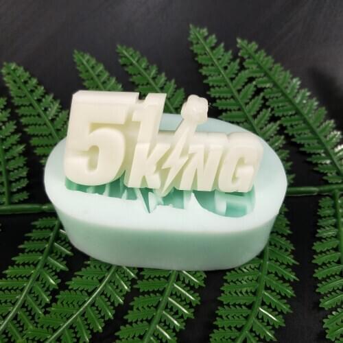 QT0279 PRZY 51king Silicone Mold Mini Soap Mould Handmade Soap Making Molds Candle Silicone Mold Resin Clay Mold Rubber