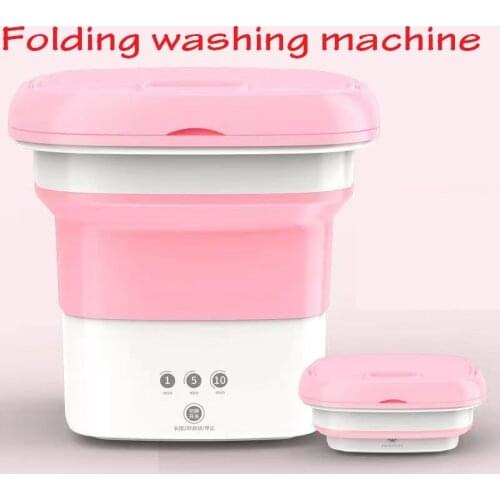 Folding washing machine Portable semi-automatic washing machine