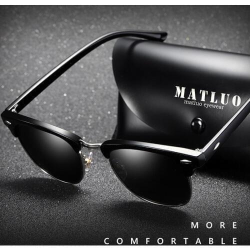 Brand designer Classic Sunglasses Men Women Driving Square Frame Sun Glasses Male Goggle UV400