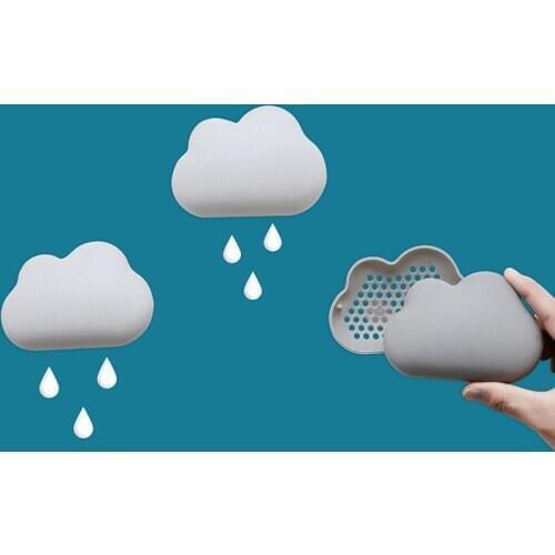 1pc Cloud Deodorizing Activated Carbon Suction Cup Type Deodorizing Box Household Refrigerator Deodorizing Household Supplies