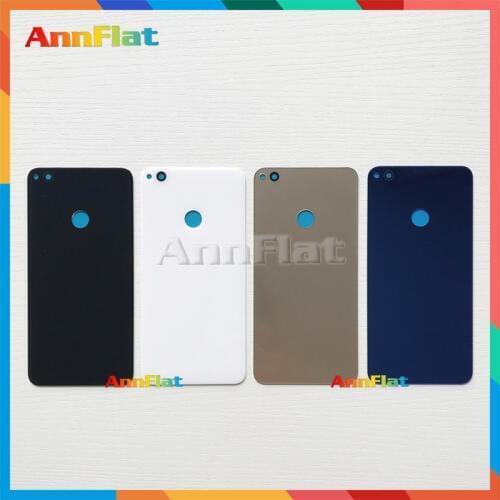 10Pcs/lot High Quality For Huawei P9 Lite 2017 / P8 Lite 2017 Back Housing Battery Cover Door Rear Cover Glass with Adhesive