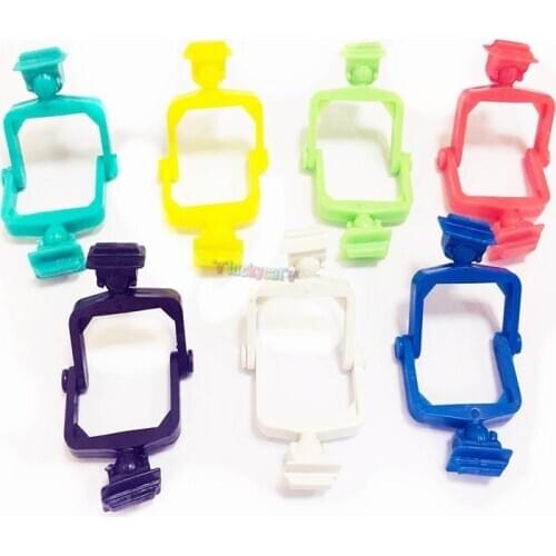 100pcs Disposable plastic articulator simple articulator for Dental Lab Work Dental Articulators