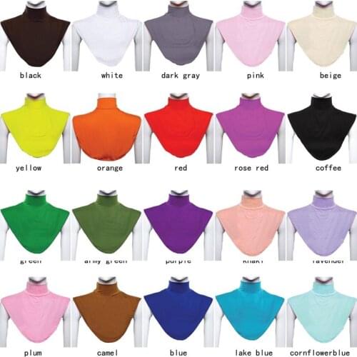 20 pieces/lot) Muslim neck cover can choose colors OM402