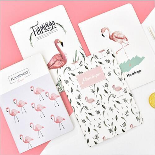 4 pcs/set Cartoon Notebook Thread Binding Note Book Portable Planner Kawaii Memo Stationery Office Accessories School Supplies
