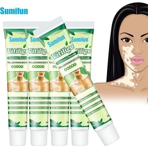 5Pcs Vitiligo Treament Cream Antibacterial Psoriasis Localized Ointment Mycosis Leukoplakia Plaster White Spot Plaster Skin Care