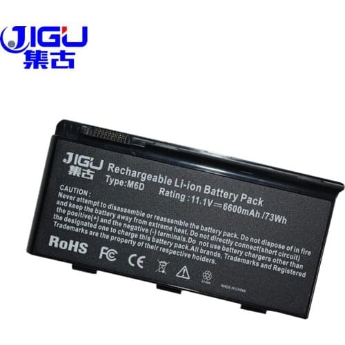 JIGU 9 Cells Laptop Battery For MSI GT60 GT663 GT680 GT680R GT683DXR GT685R GT760R GT780DX GT783 GX660 GX660DXR GX680R E6603