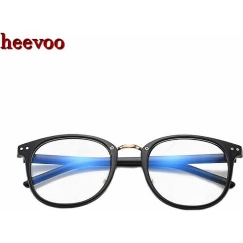 Blu ray Computer Glasses Frame Round Women Screen Radiation Glasses Men Designer Games Blue Light Goggles Black Brown Glasses