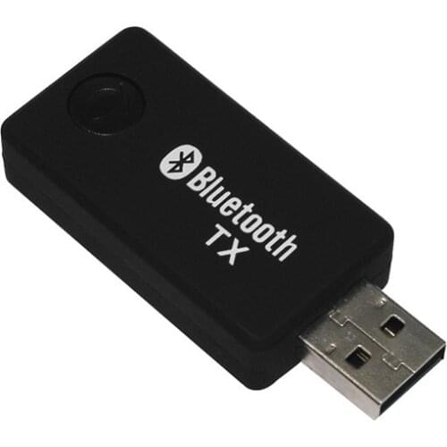Hot USB Bluetooth Transmitter with RCA Cable 3.5mm Jack Cable Wireless Music Adapter for Headphone Speaker TV PC