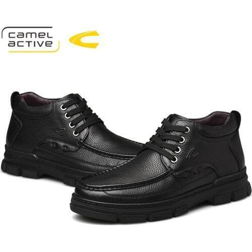 Camel Active New High Top Hiking Shoes 2019 Durable Waterproof Anti-Slip Outdoor Climbing Trekking Shoes Military Tactical Boots